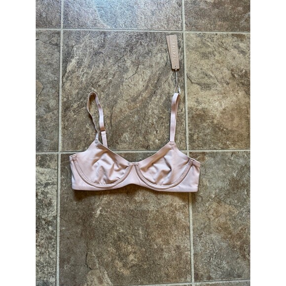 Skims Fits Everybody Unlined Demi Bra Size 32B Mica - Picture 1 of 6